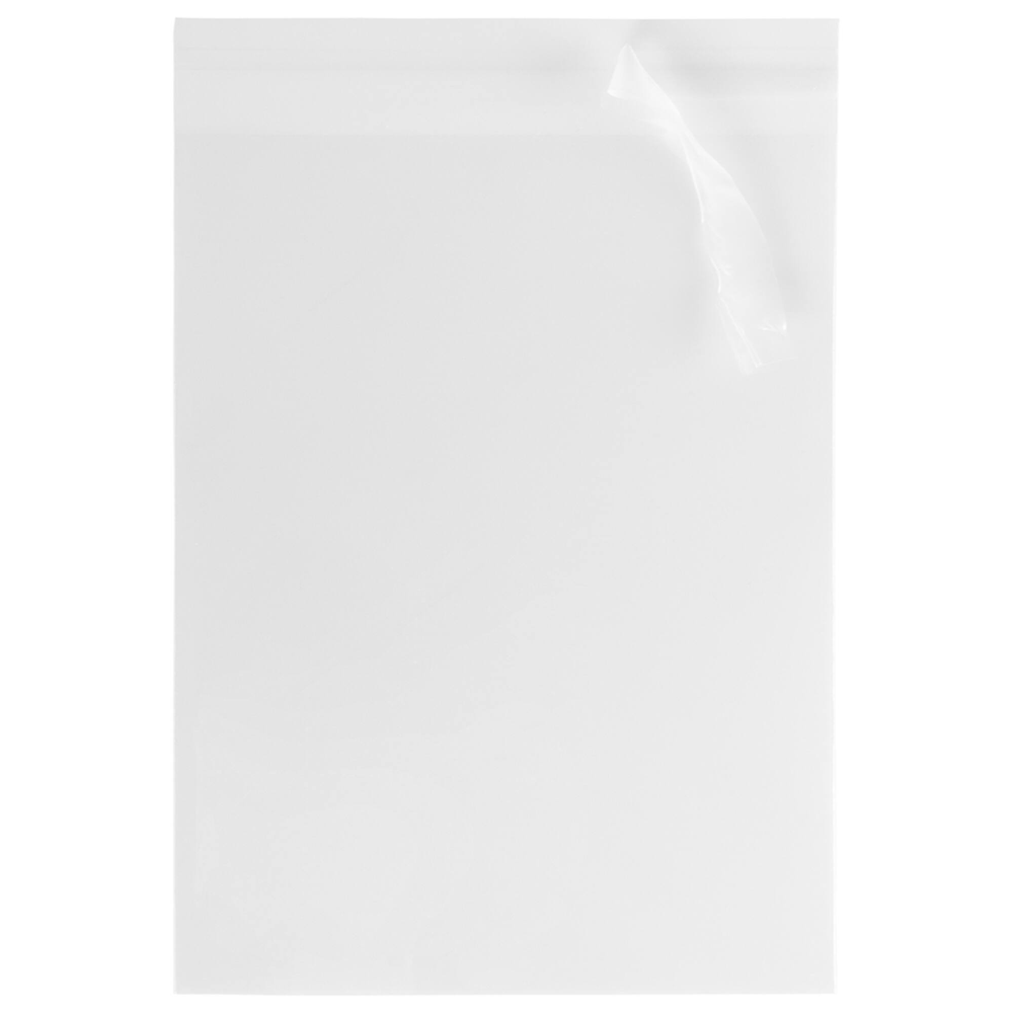 JAM Paper 11.25" x 14.25" Clear No. 10 Policy Cello Sleeve Envelopes, 100ct.
